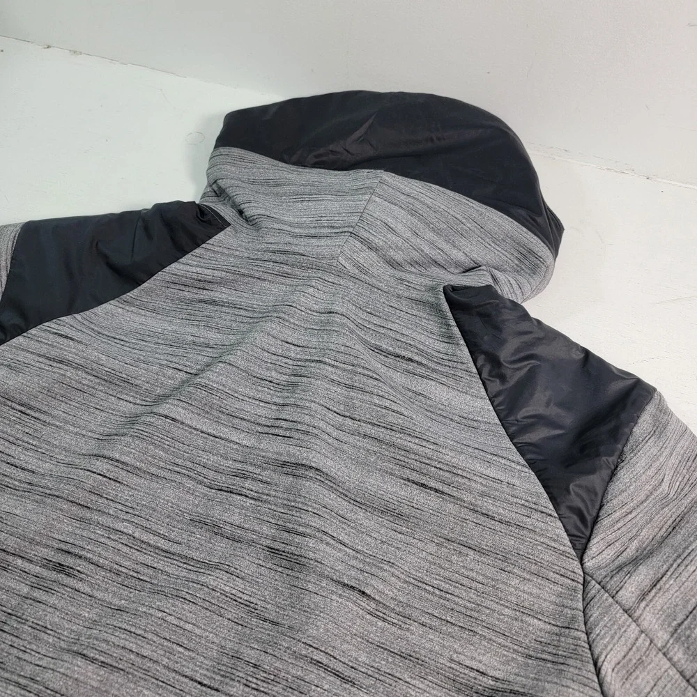 Nike Dri Fit Basketball Full Zip Hoodie Jacket Black Gray AQ4165-010 Men's 3XL‎